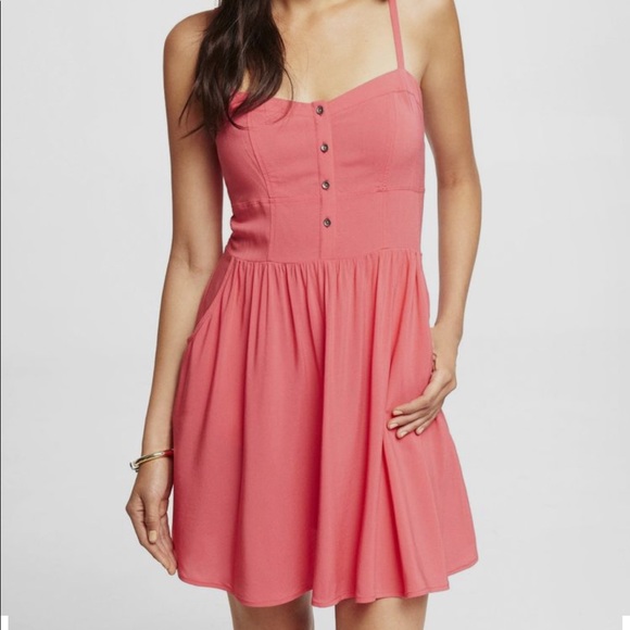Express Pink Cami Sundress - Picture 7 of 7